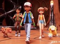 超梦的逆袭：真假宝可梦谁更强？喵喵明智，皮卡丘挨打惹小智心疼