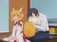 动漫中的“人外娘”尾巴是弱点？每当被捉住便会虚弱不堪！