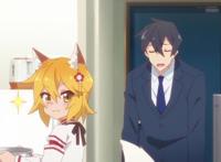 四月新番《贤惠幼妻仙狐小姐》最令人羡慕男主，宅男的梦想生活