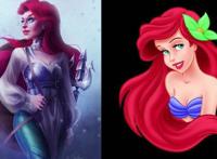 当迪士尼公主身处战场，艾莎变法师惊艳，白雪公主变战士荣耀悲壮