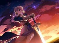 动漫中的吃货妹子，Saber：我这才不是吃饭，这是“补充魔力”！