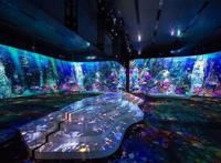 松下投影精彩案例海洋与天空的奇遇如海·空间