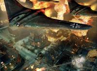 漫画绘本：来自海洋与天空的激烈鏖战-二战风云原画欣赏