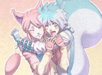 当神奇宝贝拟人化，伊布仙子秒变贵兄，黑白龙行为也太基情了！