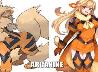 宝可梦：人形态的喷火龙体型高大，雷丘可可爱爱