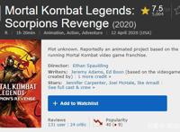 华纳R级电影《真人快打传奇·蝎子的复仇》，极致暴力美学佳作