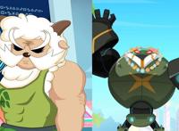 决战次时代：角色机械化前后对比，红太狼很飒，美羊羊特别可爱