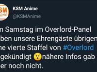 好消息来了！overlord动漫第四季确定制作，小说将于17卷完结