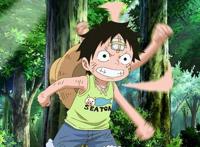 认错人的动漫名场面，路飞当着本尊的面认错人，到底是有多脸盲呀