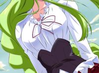 《反叛的鲁路修》c.c.通篇保持神秘感的角色，动漫全面屏壁纸