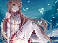 被称为“当季劳模”的动漫角色，亚丝娜的作品连起来可绕地球一圈