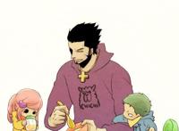 海贼王：第一剑豪鹰眼化身奶爸，带孩子专业度号称世界最强