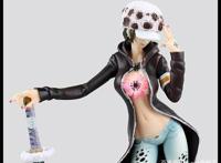 海贼王奇葩手办：路飞、罗双双化身少女；香克斯换脸山贼王