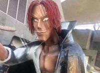 海贼王奇葩手办：路飞、罗双双化身少女；香克斯换脸山贼王