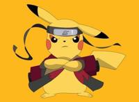 万能的皮卡丘：当皮卡丘化身海贼王索隆，遇见火影鸣人，又萌又凶