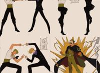 海贼王：“索香”漫画五则，索大化身纯爱大神，山治穿上女仆装