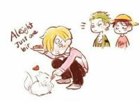 海贼王趣图：阿普取代路飞成为第七皇！明哥化身美少女战士