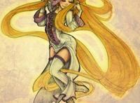 当迪士尼公主变游戏角色，梅莉达从射手变近战，乐佩公主是个法师