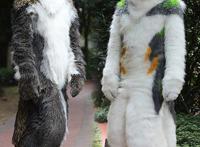 “萌兽”出没请注意！重庆绒雪节吸引全国兽装文化爱好者