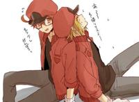 工作细胞BLACK动画版改动较多，漫画版是两个身体，好基友也没了