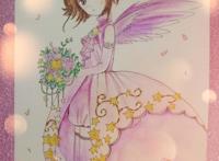 「手绘」动漫初代萌神魔卡少女樱——木之本樱