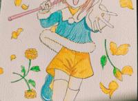 「手绘」动漫初代萌神魔卡少女樱——木之本樱