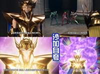 《十二宫骑士》第10话：沙加登场灭三小强，护妹狂魔一辉也来了