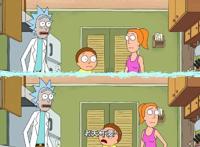 瑞克与莫蒂：因暂停时空，姥爷三人的时空分裂，差点回不来