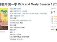 网红动画《瑞克和莫蒂》第四季11月播出，前三季豆瓣评分最低9.7