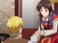 圣女魔力无所不能：女主和金发帅哥约会，这就是凤傲天的力量吗？