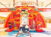 广州各大商场张灯结彩，斗潮玩斗美照斗虎运