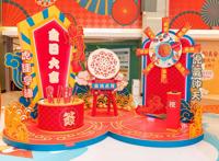 广州各大商场张灯结彩，斗潮玩斗美照斗虎运