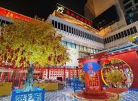 广州各大商场张灯结彩，斗潮玩斗美照斗虎运