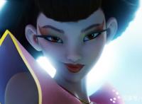 《飞奔去月球》10月23号上映：女孩闯入幻月城后见到了嫦娥