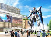 高达：一比一18.03米自由高达像落户上海，高达将出品真人电影