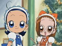 小魔女DOREMI：果然动漫中女孩子散发是最好看的，小魔女们长大了