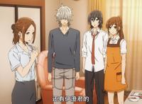 《堀与宫村》第五集岳父上线，18岁有了堀京子，成为后期最佳助攻