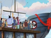 《江海渔童之巨龟奇缘》影评：斗智斗勇小鱼郎，保卫美丽小渔庄