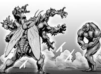 一拳超人：黑光接下天使男的请求，挑战饿狼，最后败在精神力上