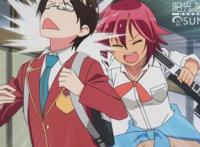 《我们无法一起学习》三号女主出现，初登场就带球撞人！