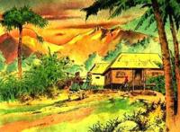 连环画《一幅僮锦》，根据民间传说改编，出自著名画家颜梅华笔下