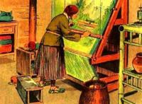 连环画《一幅僮锦》，根据民间传说改编，出自著名画家颜梅华笔下