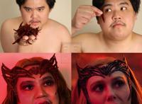 泰国小哥终于对火影出手了，写轮眼辣眼睛，创作果然没有瓶颈