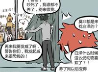 非人哉漫画：白泽养狗出名，猫猫狗狗前来求收养