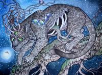 艺术家绘制诡异插画，各个都充满了猎奇风格，看久了还有点恐怖