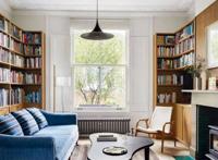 伦敦一家人的复古老别墅，家具和色彩碰撞出优雅魅力，过分养眼了