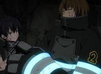 炎炎消防队贰之章第21话：别刀了！破坏兵器遭重创，环古达被暴打