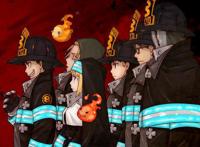 《炎炎消防队》漫画最新话，三次元真人出镜，效果太“阴间”