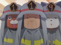 《炎炎消防队贰之章》第二集，海牙队长见森罗，身陷安德拉连接