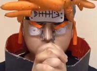 用胡萝卜cos神罗天征，用薯片扮演唐老鸭？这位大哥的cos有精髓！